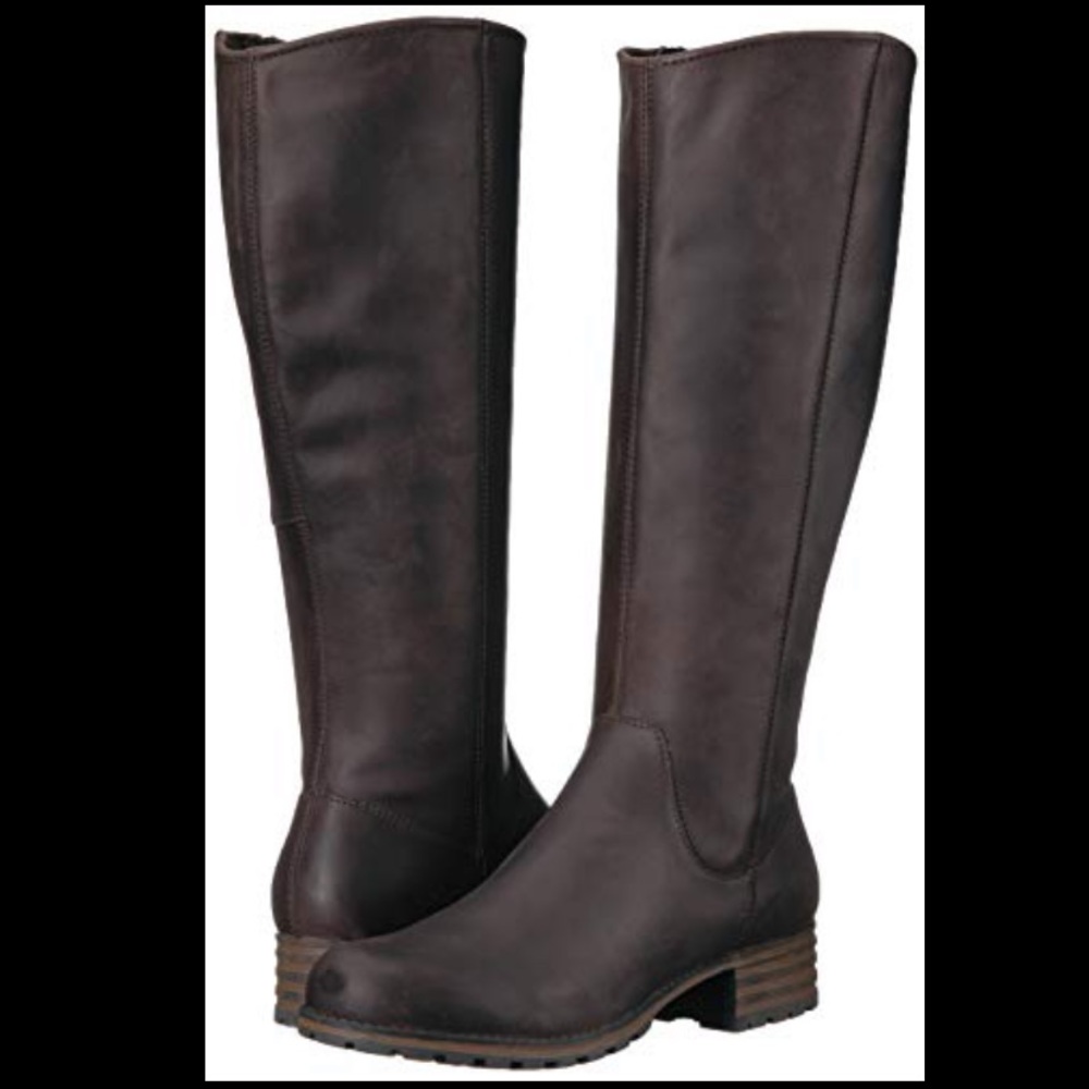 Clarks Mariana Trudy Knee Boot Leather 7.5 NIB